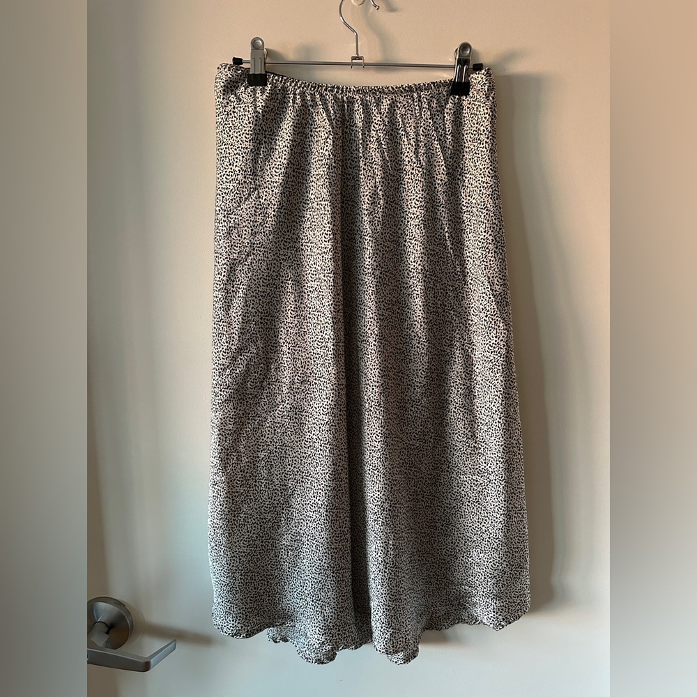 Sienna Sky Black & White Slip Skirt - Size L